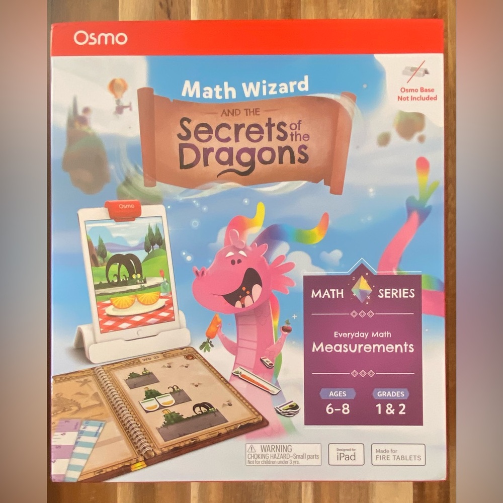 Osmo Math Wizard and the Secrets of the Dragons iPad educational game